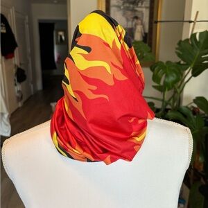 BRAND NEW Flame Covered Face Scarf Full Face